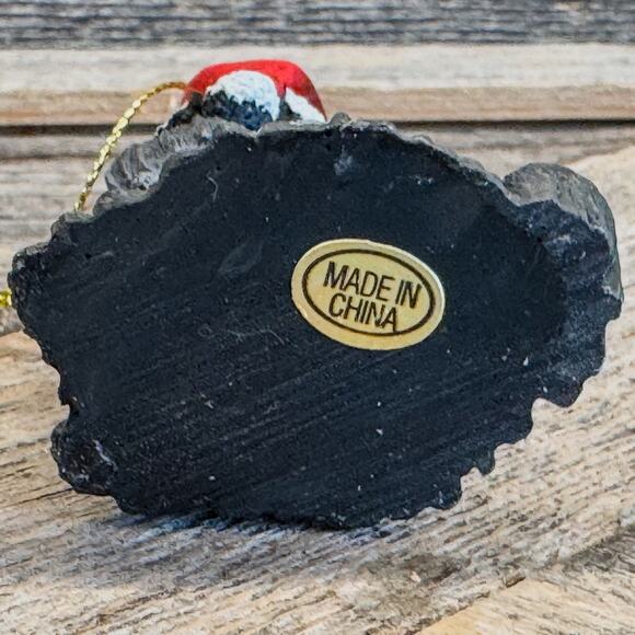 Vintage Kurt Adler Shih Tzu Dog in Santa Hat Christmas Tree Ornament, 3”H - Picture 7 of 9